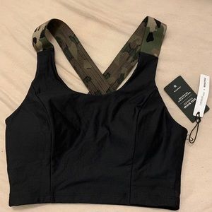 Soulcycle x Langston sport high neck sports bra